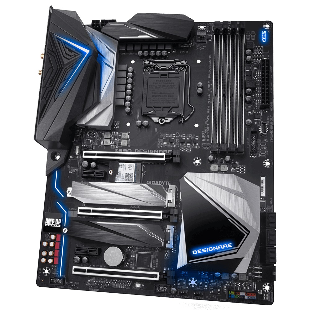 Дънна платка GIGABYTE Z390 DESIGNARE (WI-FI)