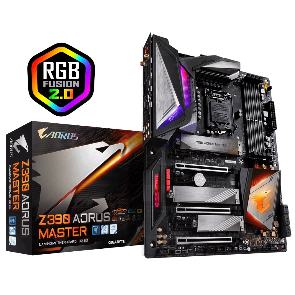 Дънна платка GIGABYTE Z390 AORUS MASTER (WI-FI)