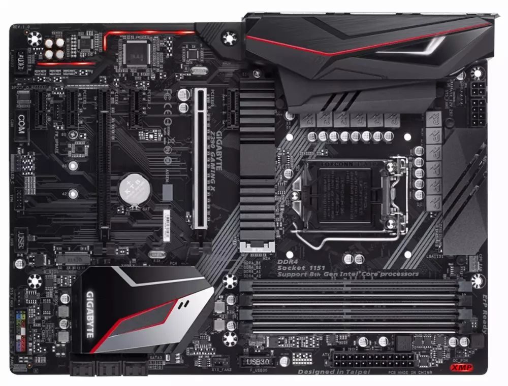 Дънна платка GIGABYTE Z390 GAMING X