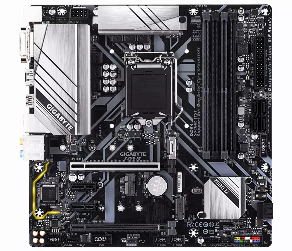 Дънна платка Gigabyte Z390 M