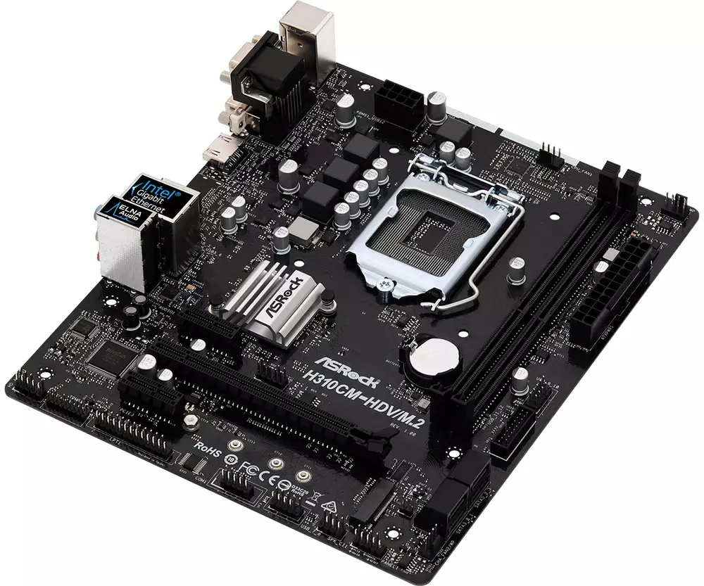 Дънна платка ASROCK H310CM-HDV/M 2