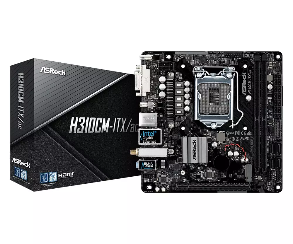 Дънна платка ASROCK H310CM-ITX/AC