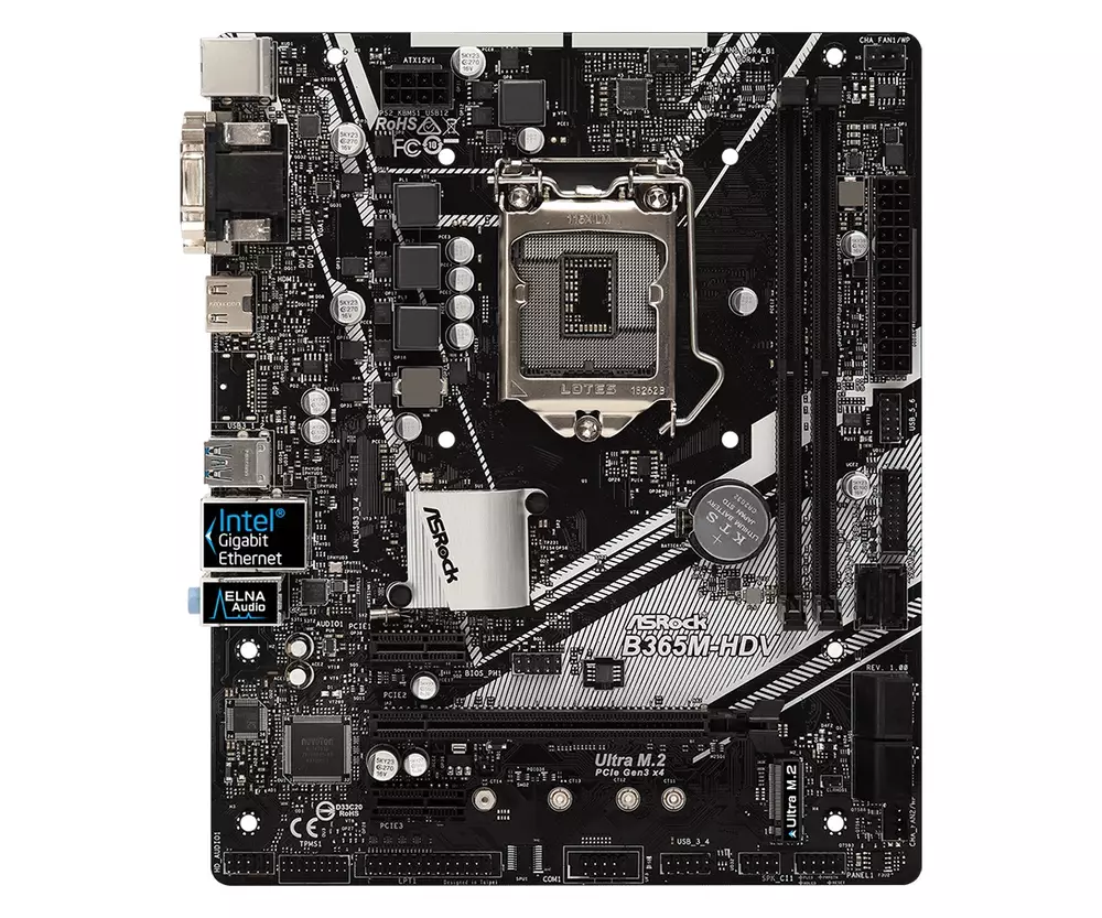 Дънна платка ASROCK B365M-HDV