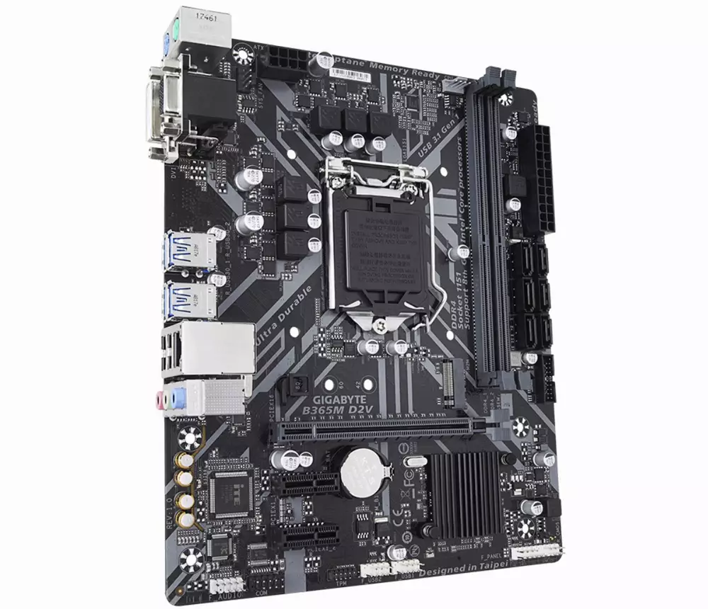 Дънна платка Gigabyte B365M D2V