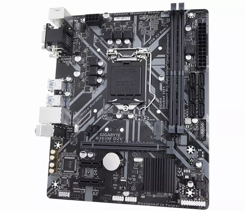 Дънна платка Gigabyte B365M D2V