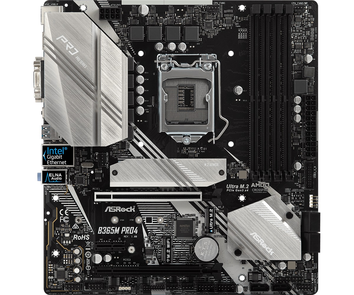 Дънна платка ASROCK B365M PRO4
