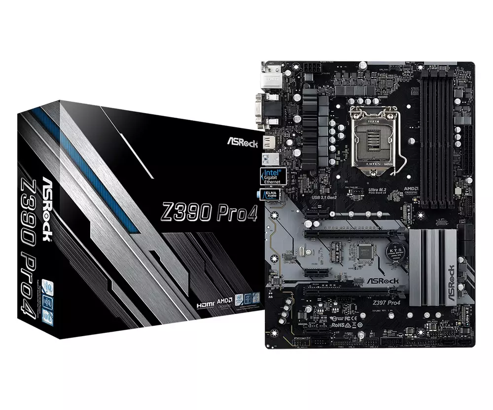Дънна платка ASROCK Z390 PRO4