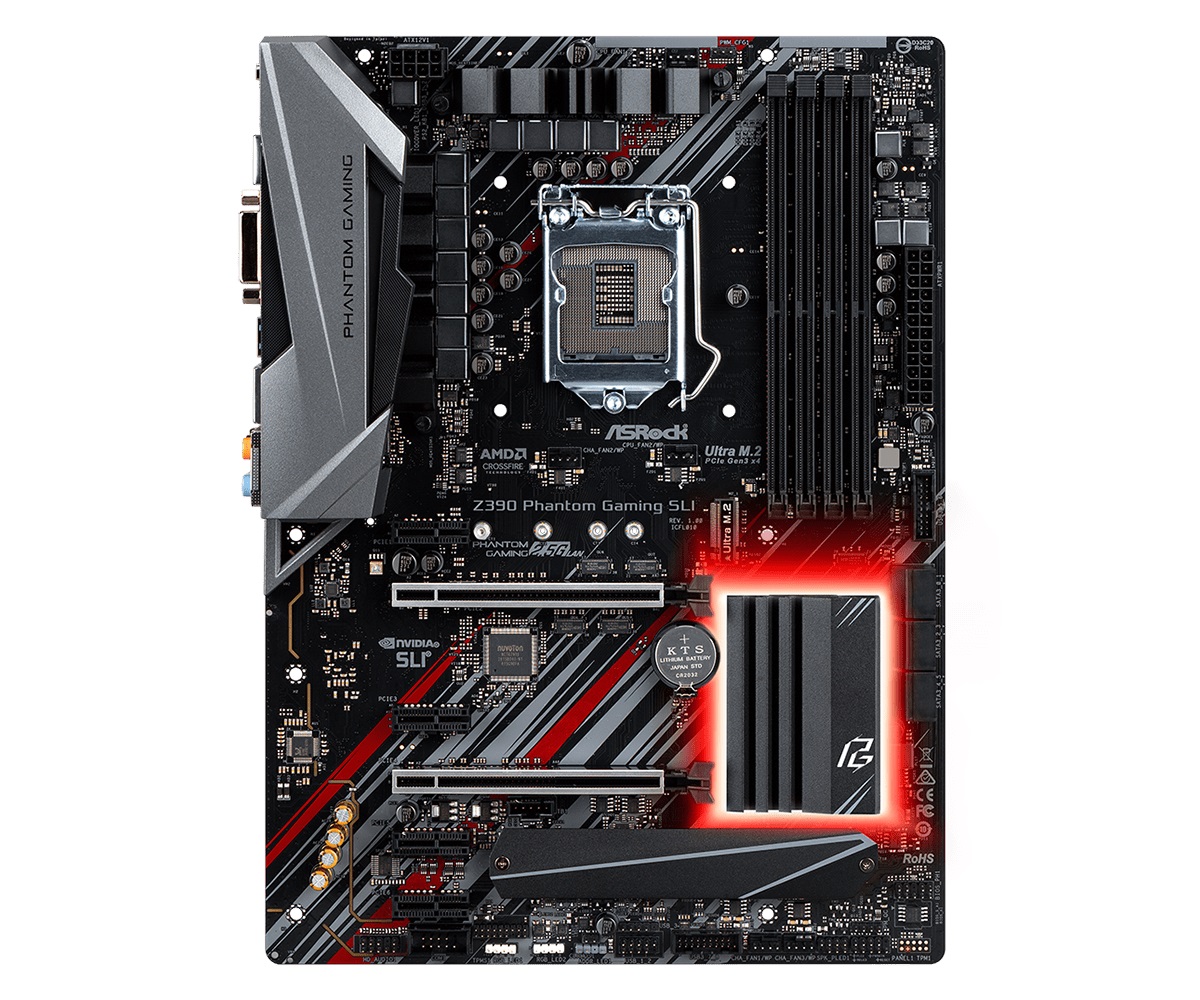 Дънна платка ASROCK Z390 PHANTOM GAMING SLI