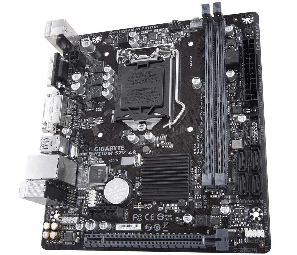Дънна платка Gigabyte H310M S2V  2.0