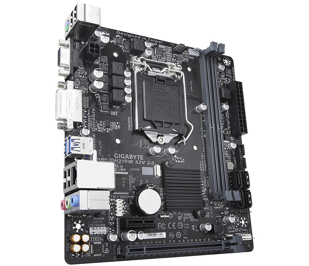 Дънна платка Gigabyte H310M S2H 2.0