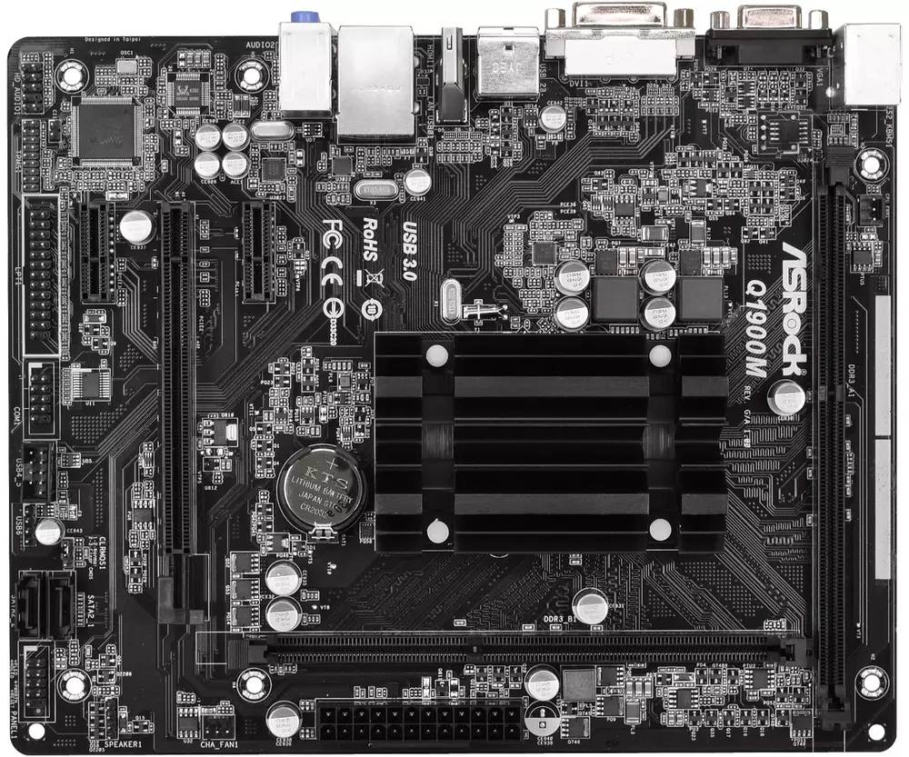 Дънна платка ASROCK Q1900M, Intel Quad-Core Processor J1900
