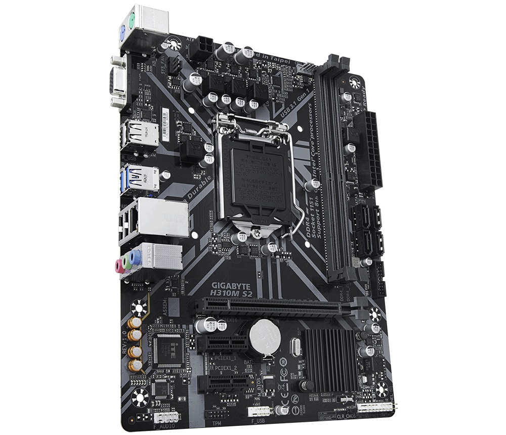 Дънна платка Gigabyte H310M S2