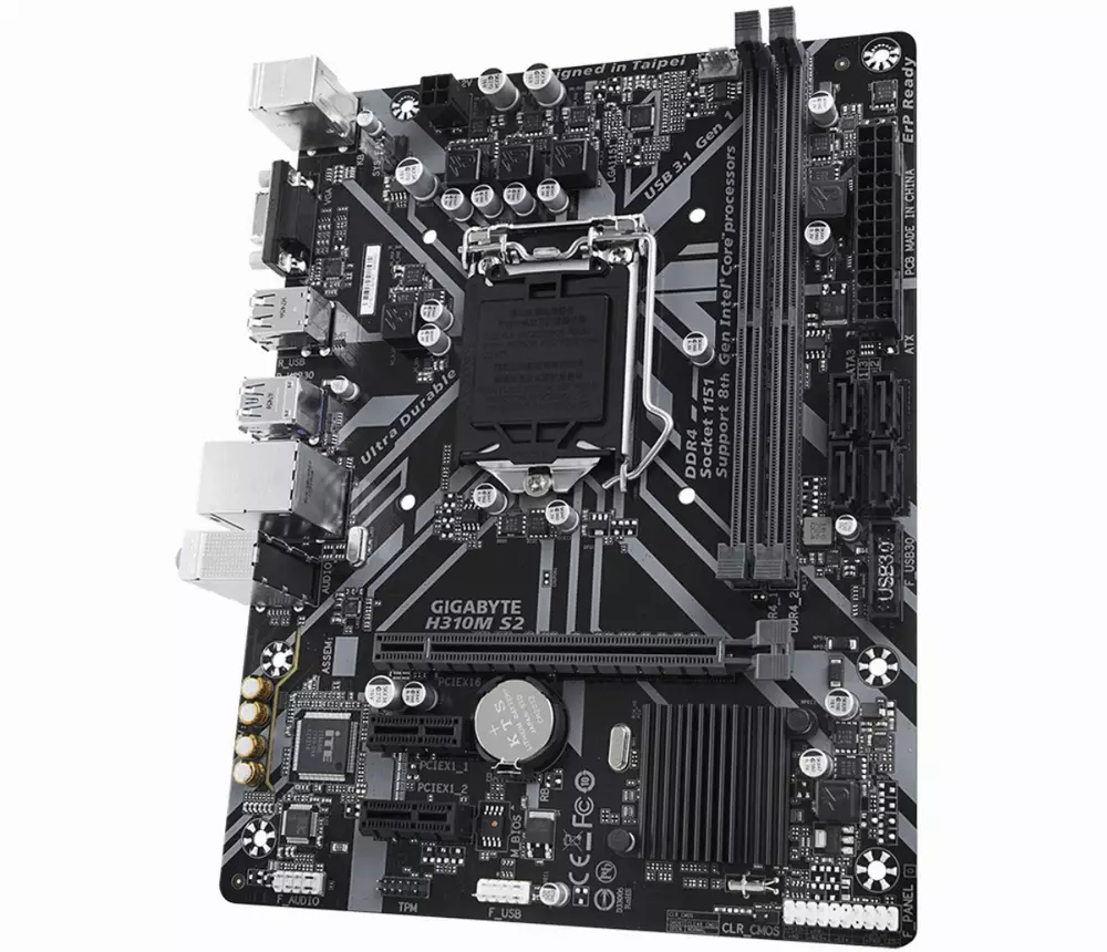 Дънна платка Gigabyte H310M S2