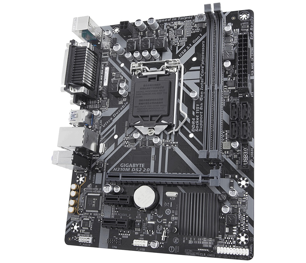Дънна платка Gigabyte H310M DS2 2.0