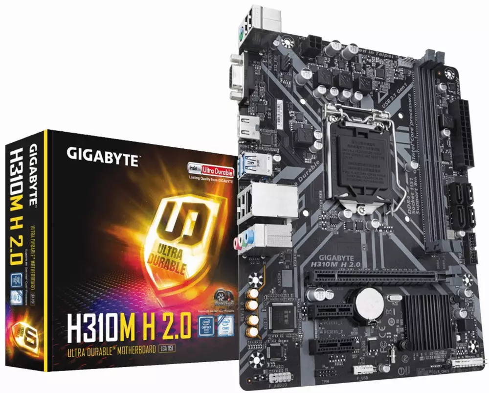 Дънна платка Gigabyte H310M H 2.0