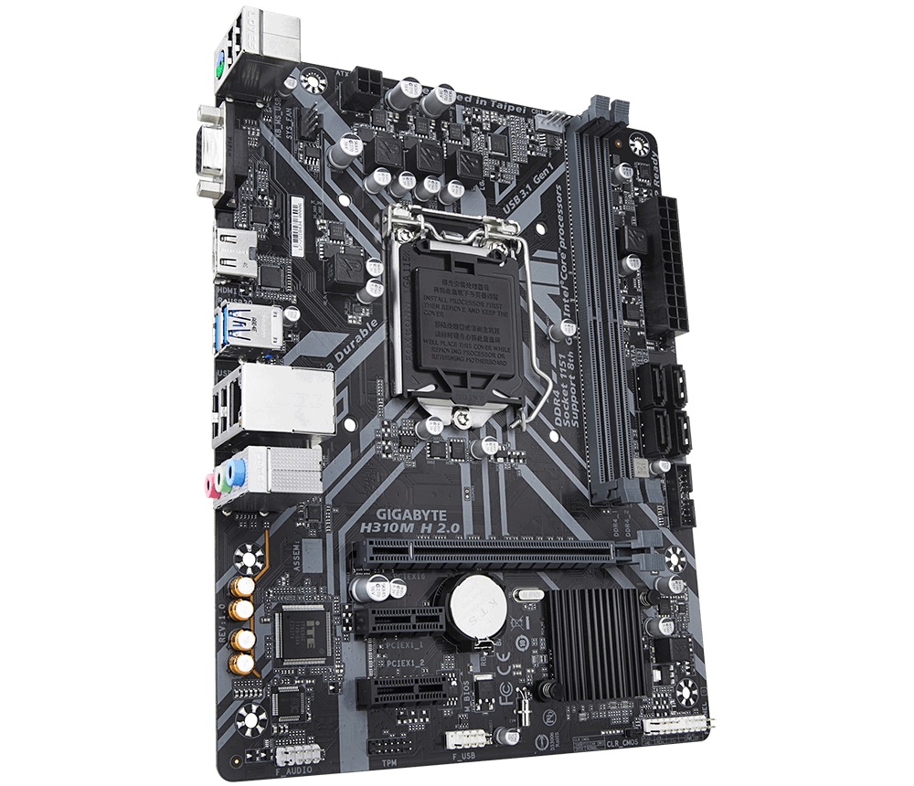 Дънна платка Gigabyte H310M H 2.0