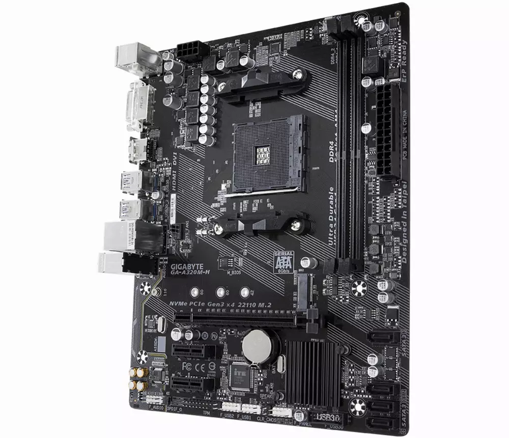 Дънна платка Gigabyte A320M-H 1.1