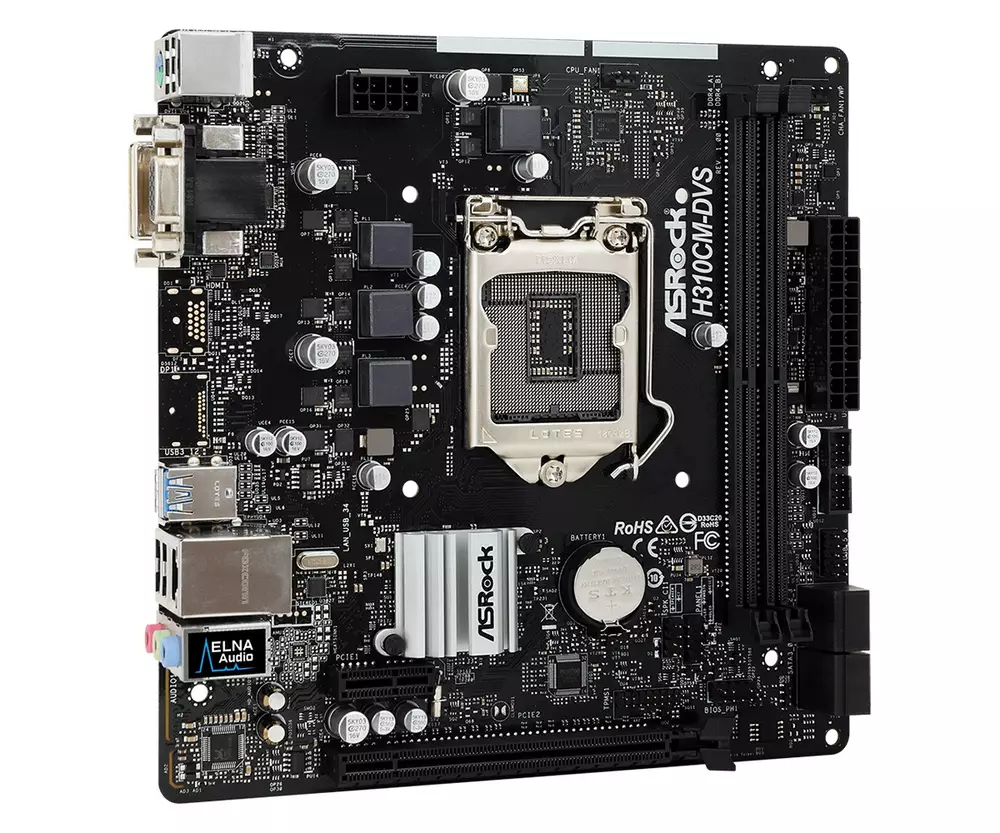 Дънна платка ASRock H310CM-DVS