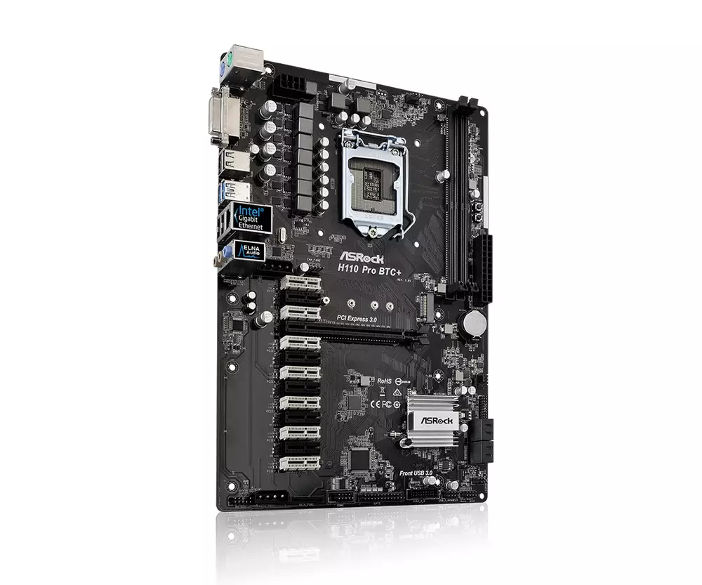 Μητρική πλακέτα ASRock H110 PRO BTC+