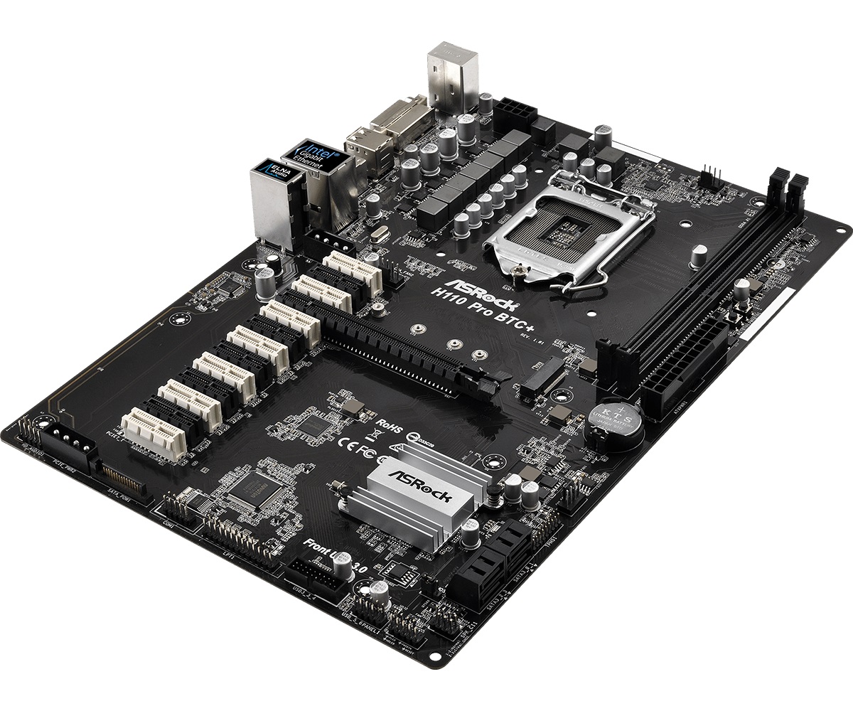 Μητρική πλακέτα ASRock H110 PRO BTC+