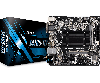 Дънна платка ASRock Intel Quad-Core Processor J4105-ITX