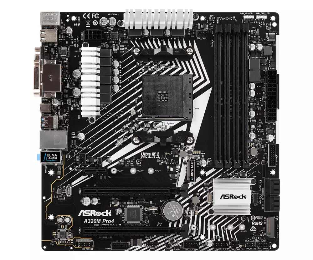 Дънна платка ASROCK A320M PRO4 R2.0