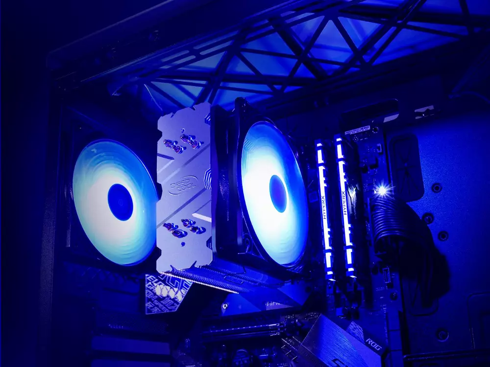 Охлаждане за процесор DeepCool GAMMAXX 400 V2 BLUE