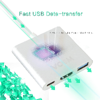 VCom докинг станция Docking USB Type-C to HDMI/USB 3.0/Type-C Power Distribution - CU427M