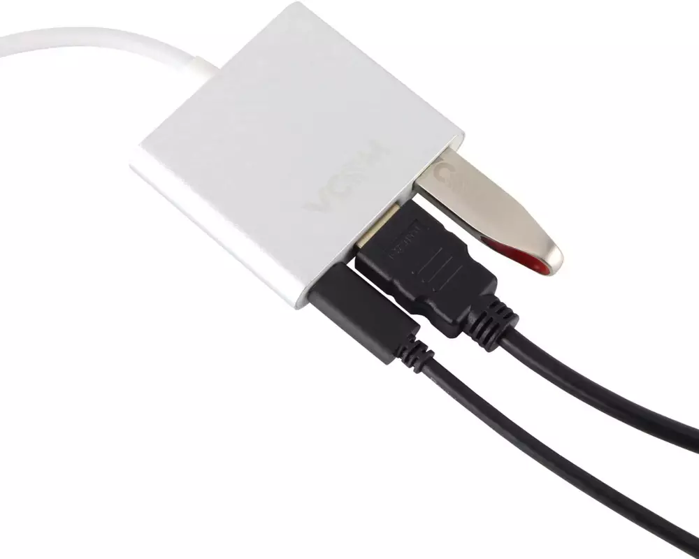 VCom докинг станция Docking USB Type-C to HDMI/USB 3.0/Type-C Power Distribution - CU427M