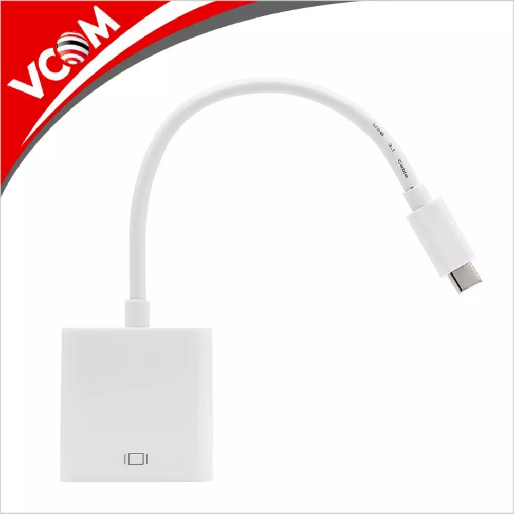 VCom Adapter Adapter USB 3.1 Type-C M / VGA F - CU421