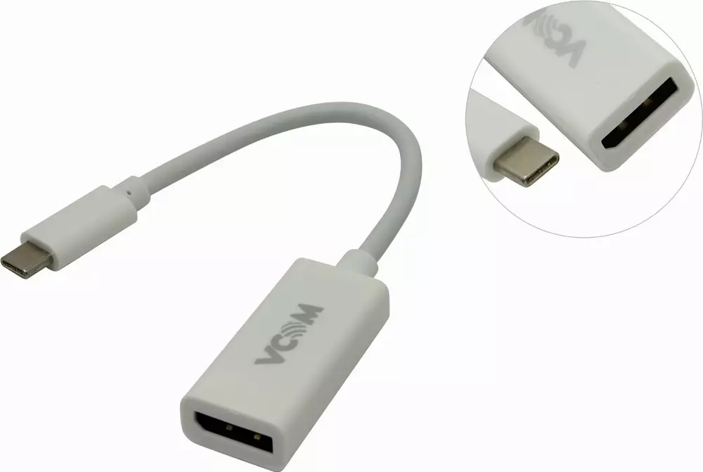VCom adaptor Adapter USB 3.1 Type-C M / DisplayPort DP F - CU422
