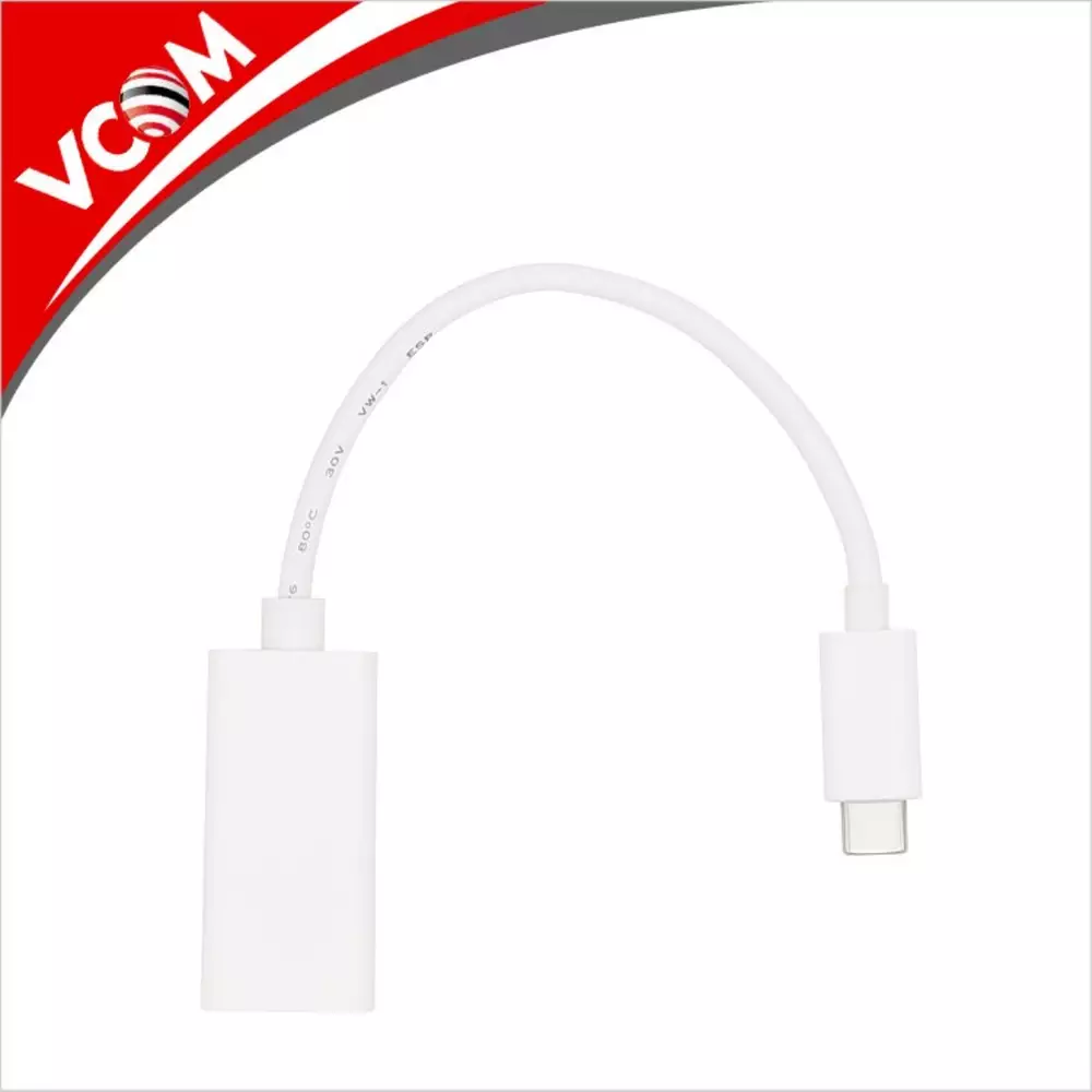 VCom Адаптер Adapter USB 3.1 Type-C M / DisplayPort DP F - CU422