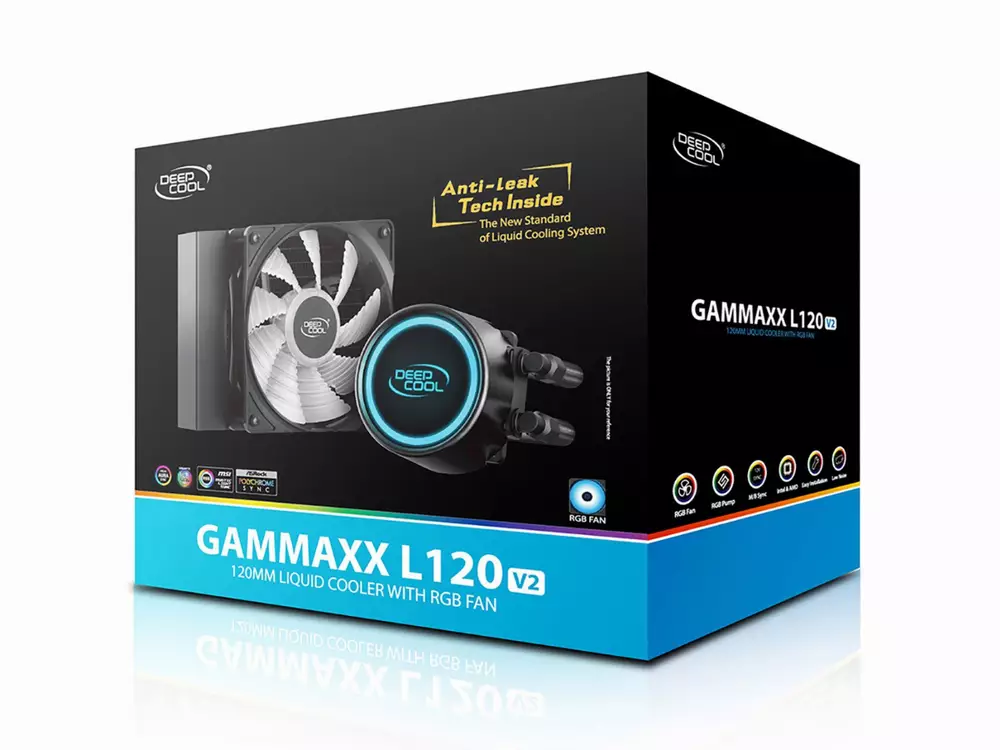 Водно охлаждане DeepCool GAMMAXX L120 V2 RGB