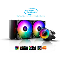 Водно охлаждане за процесор DeepCool CASTLE 240RGB V2