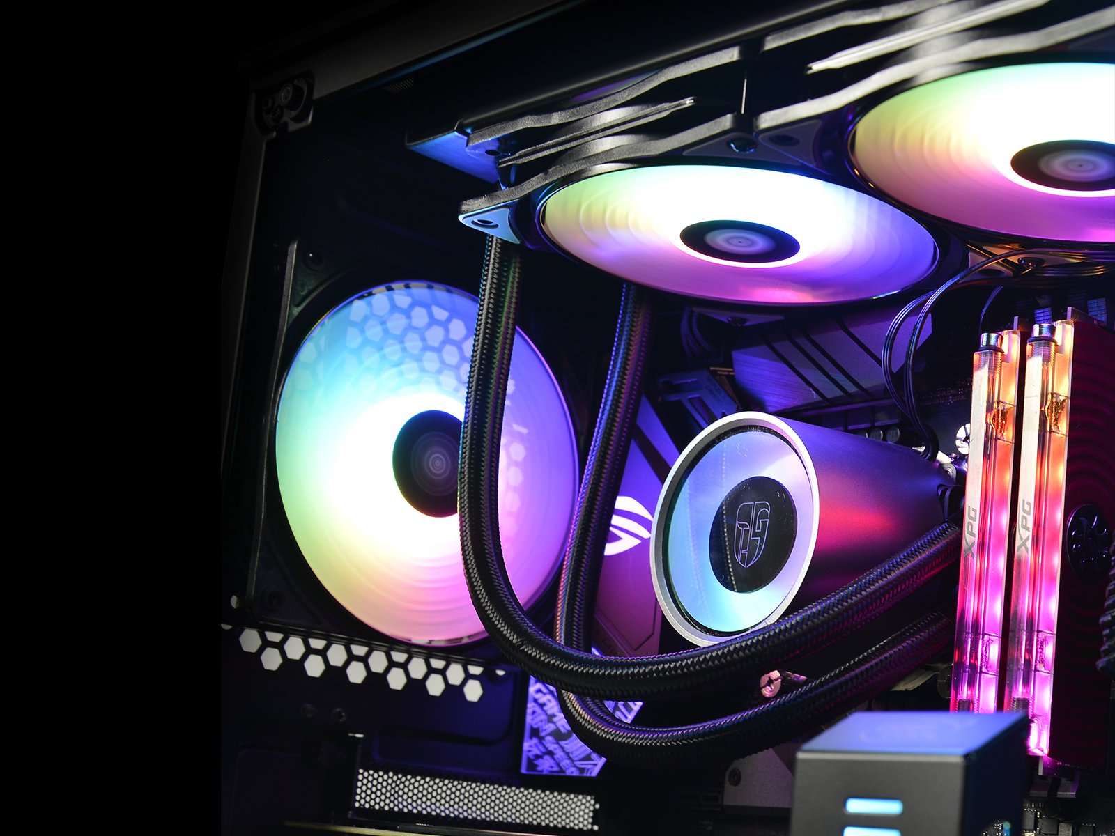 Răcire cu apă pentru procesor DeepCool CASTLE 240RGB V2