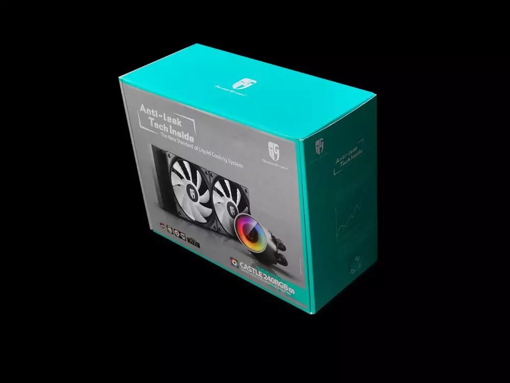 Водно охлаждане за процесор DeepCool CASTLE 240RGB V2