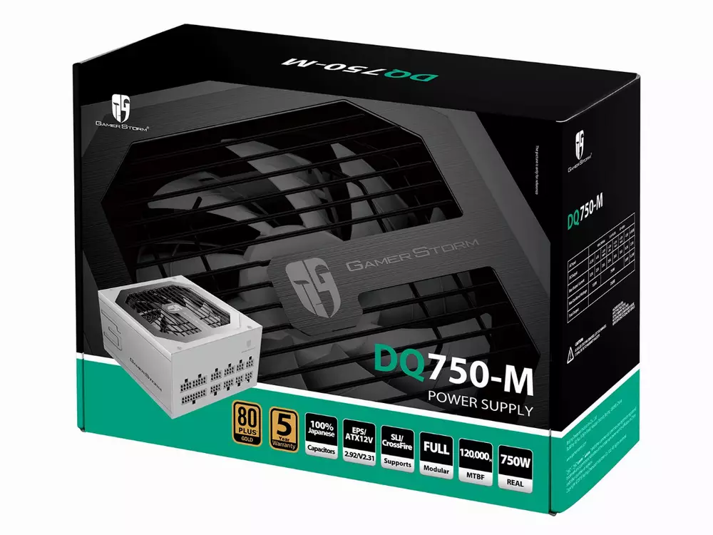 Захранване DeepCool DQ750-M 750W 80+ Gold PSU