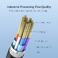 Orico Кабел Cable - Type-C to Type-C - 3A, white, 1m - BCU-10