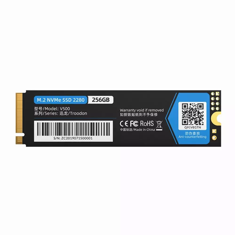 Диск SSD Orico V500 512GB M.2 PCIe NVMe 3.0 x4 3D NAND