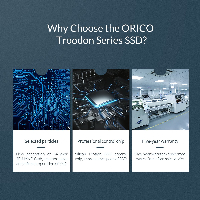 Диск SSD Orico V500 512GB M.2 PCIe NVMe 3.0 x4 3D NAND