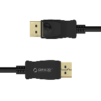 Orico Кабел Cable - Display Port v1.2 DP M / M Black 4K 5m - XD-DTDP4-50-BK