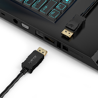 Orico Кабел Cable - Display Port v1.2 DP M / M Black 4K 5m - XD-DTDP4-50-BK