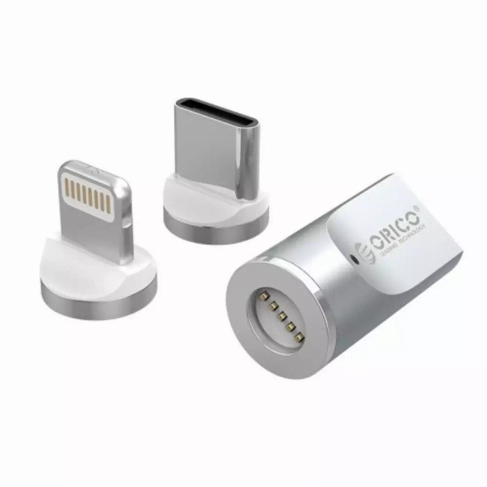 Orico магнитен преходник Adapter - Magnetic Micro B to Type-C - MT01-SV
