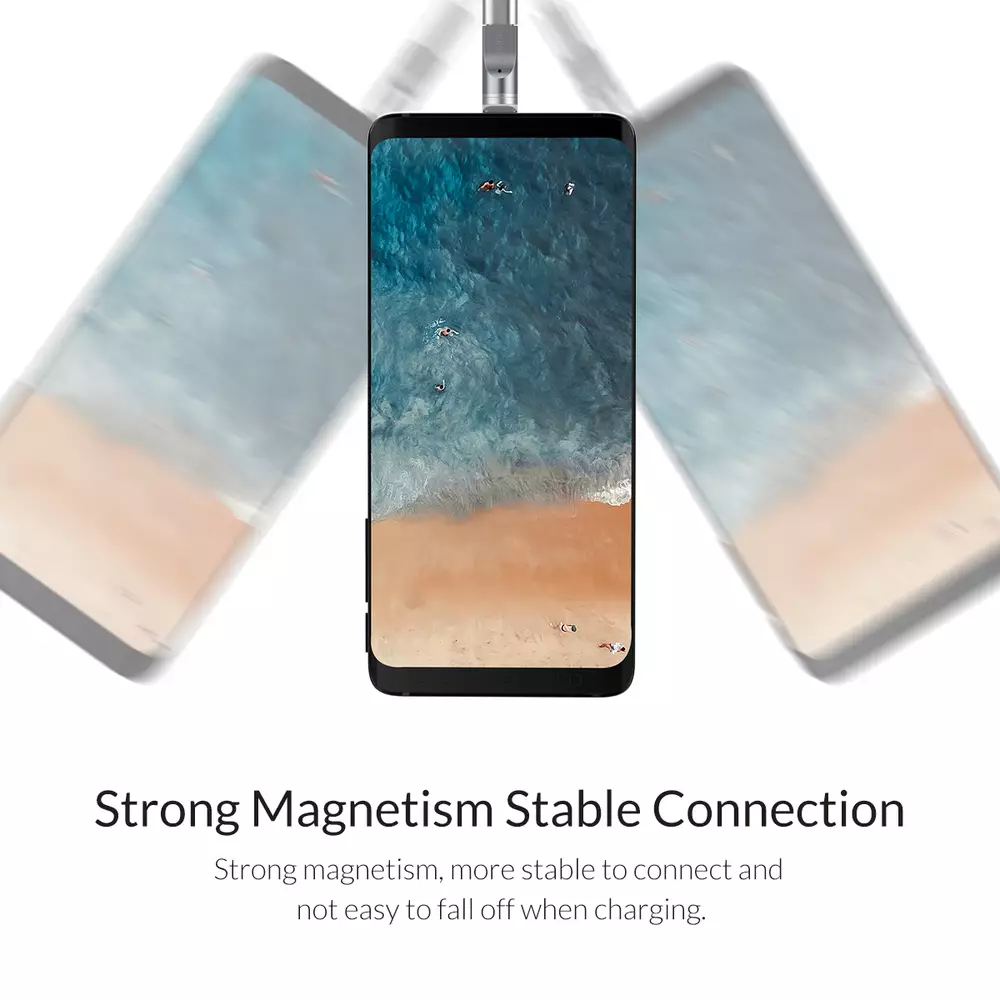 Orico магнитен преходник Adapter - Magnetic Micro B to Type-C - MT01-SV