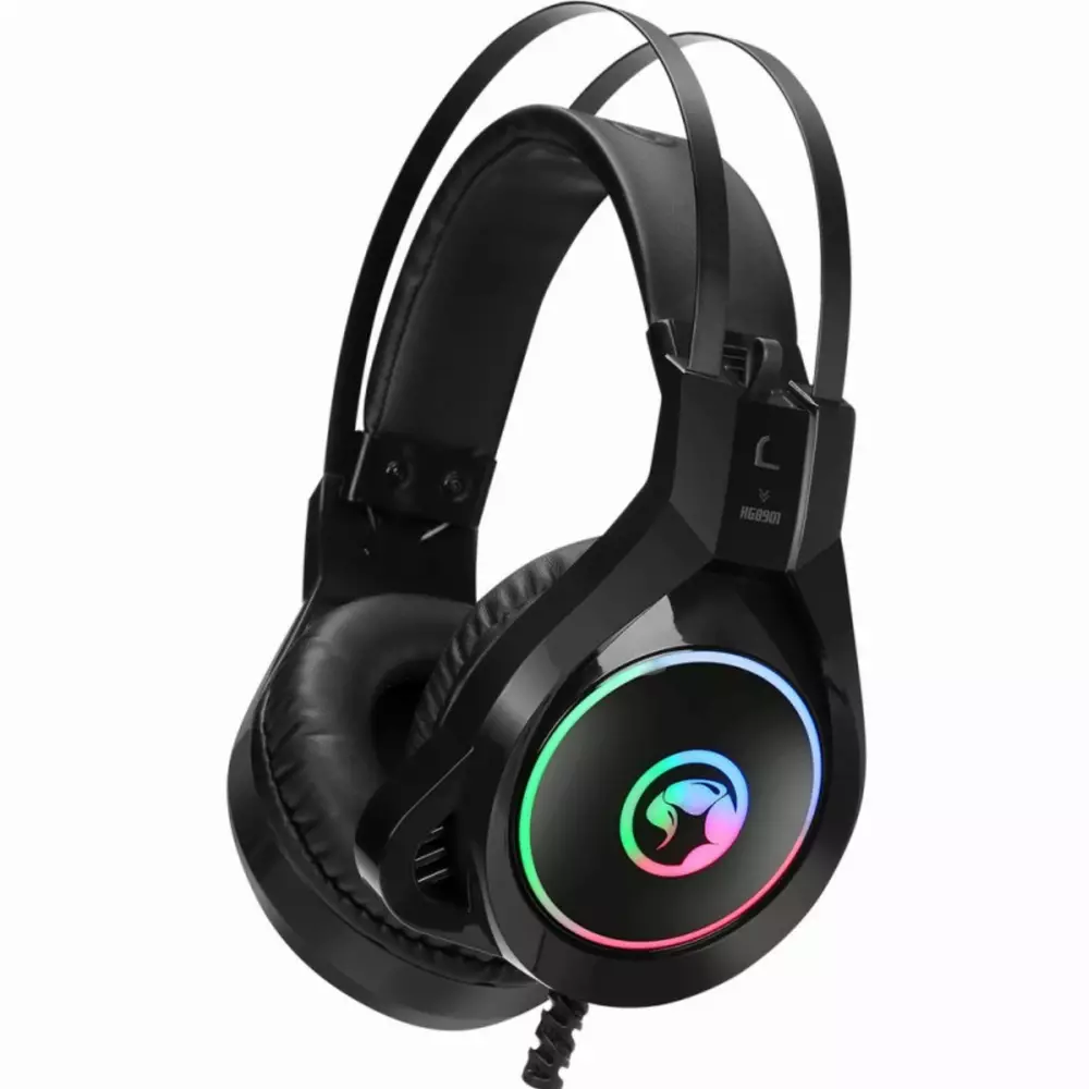 Marvo геймърски слушалки Gaming Headphones HG8901 - RGB, 50mm - MARVO-HG8901