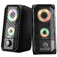 Marvo тонколони Gaming Speakers 2.0 6W RGB - MARVO-SG-265