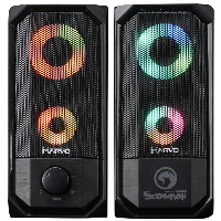 Marvo тонколони Gaming Speakers 2.0 6W RGB - MARVO-SG-265