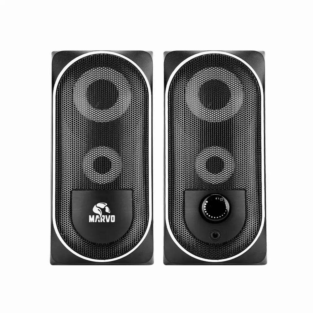 Marvo тонколони Gaming Speakers 2.0 6W Bluetooth RGB - MARVO-SG-266BT