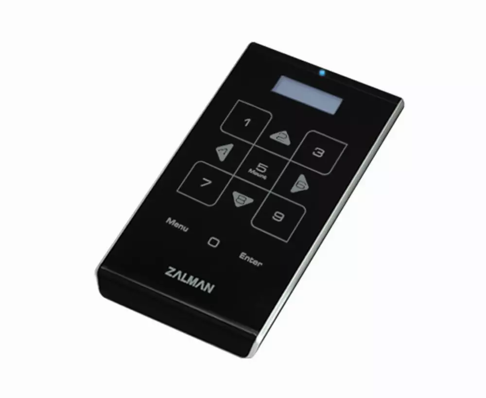 Zalman external HDD case / Virtual Drive with AES-256 real-time Encryption - ZM-VE500-BLACK