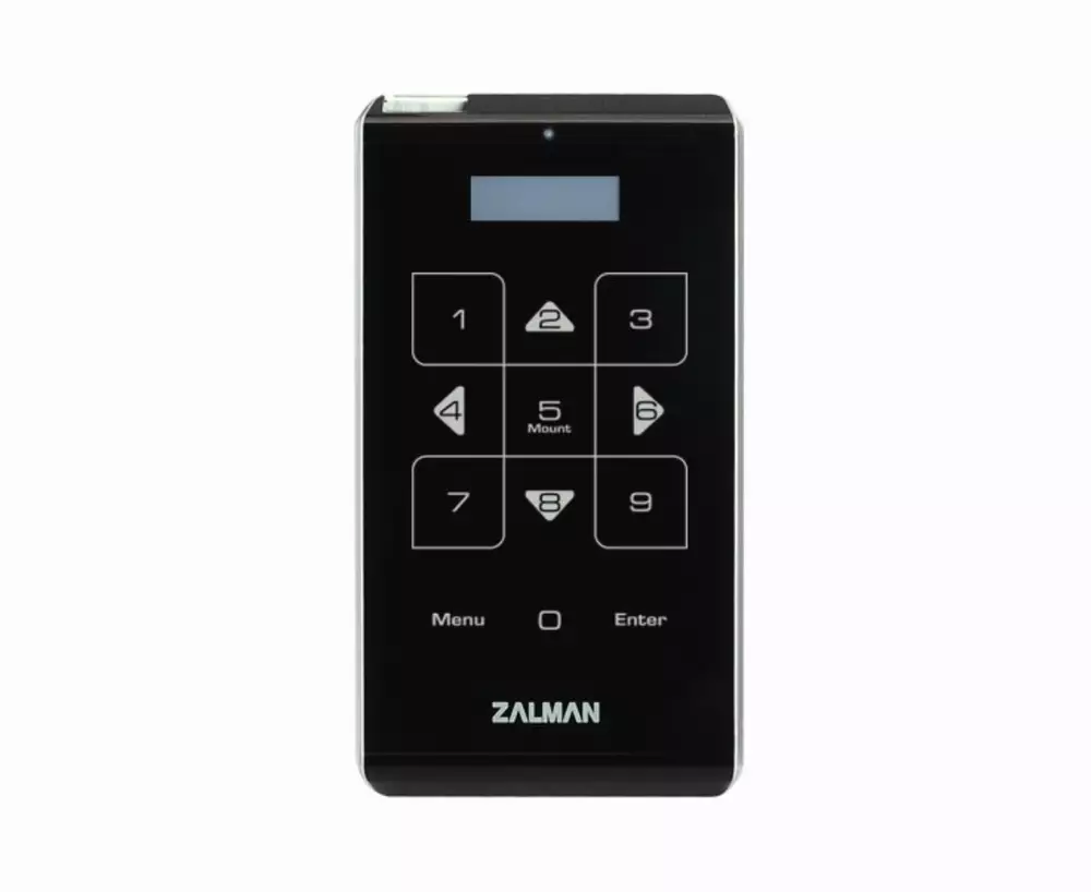 Zalman кутия с криптиране External HDD case / Virtual Drive with AES-256 real-time Encription -  ZM-VE500-BLACK